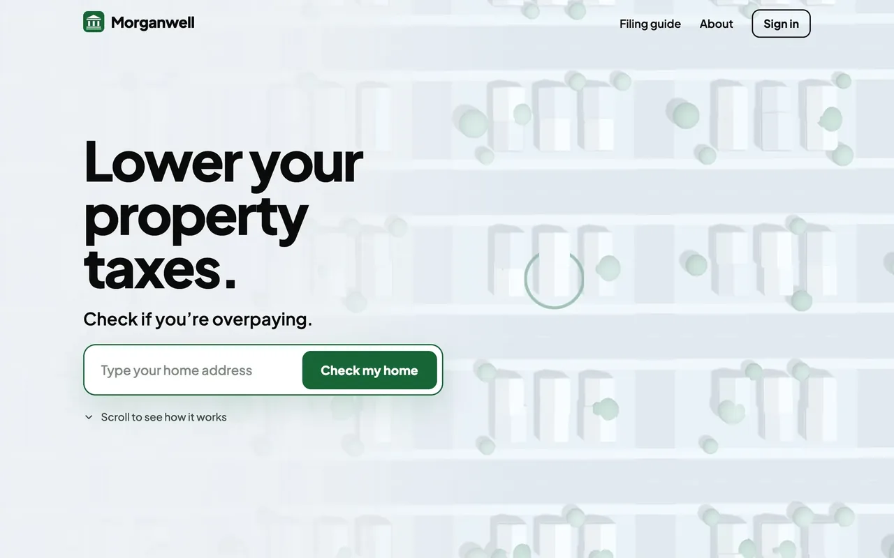 Morganwell: Property tax appeals, done for you.
